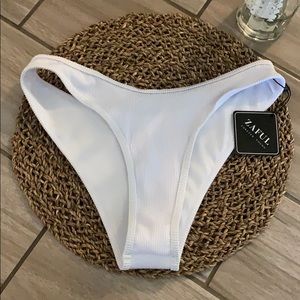 ZAFUL white bikini bottom